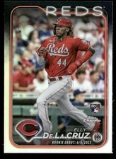 2024 Topps Chrome Elly De La Cruz RC #USC150 [Refractor]  Cincinnati Reds