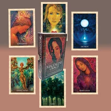 MAGDALENE ORACLE OCEAN OF LOVE INSTRUCTION  & CARDS by Toni Carmine Salerno