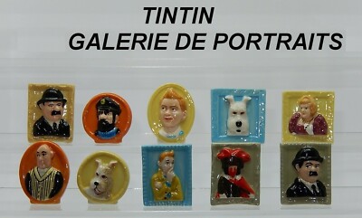Lot de 3 figurines TINTIN en porcelaine & biscuit PICS 2011 Lot de 3 figurines TINTIN en porcelaine & biscuit PICS 2011
