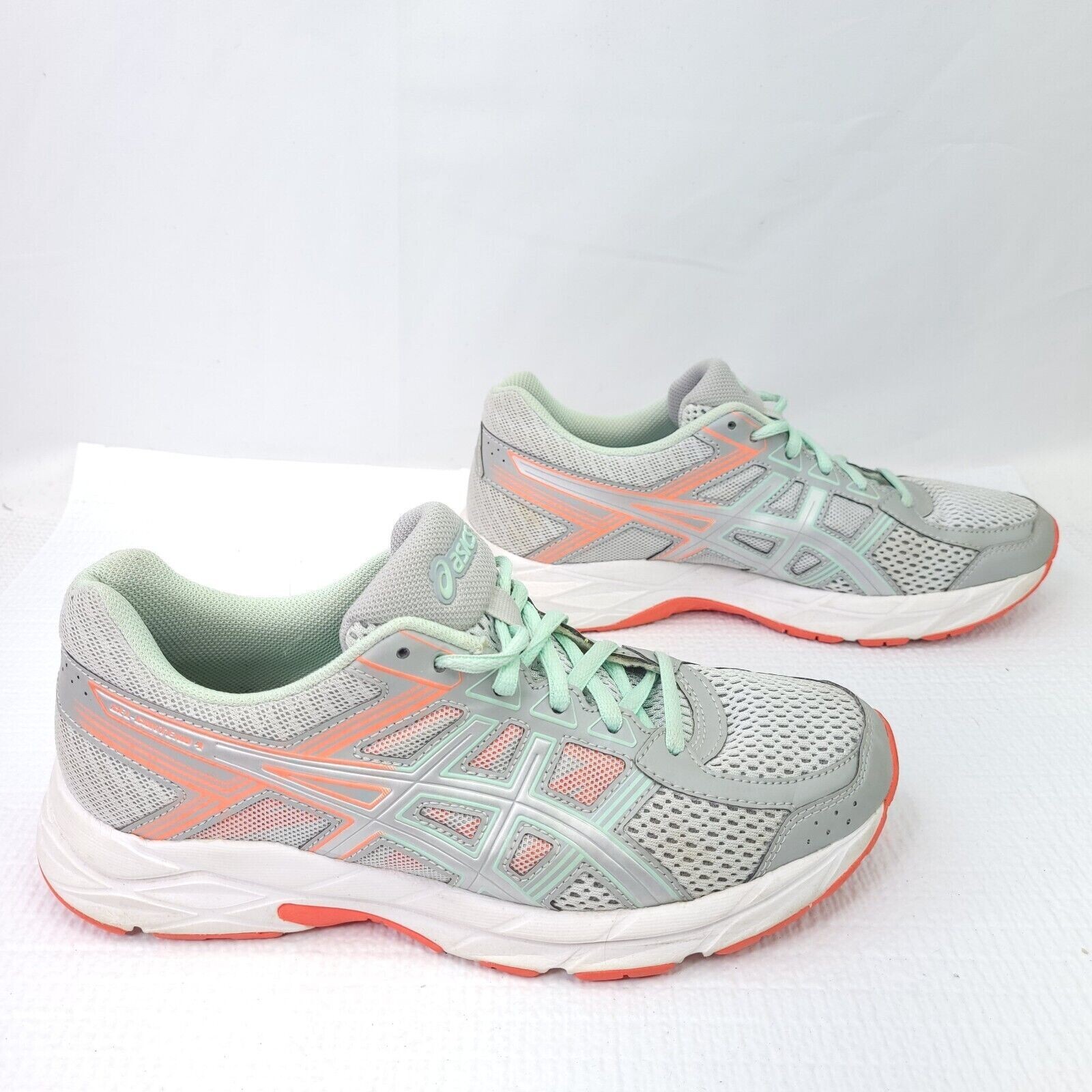 Asics Gel Contend Running Shoes Lace Up Athletic Training Sneaker T765Q Size 6.5