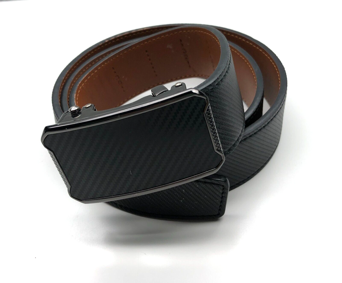 Unbranded Reversible Belt Black Brown Mens Sz XL 42-44 Faux