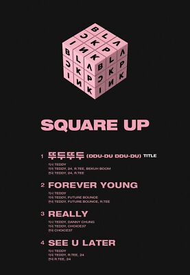 K-POP・アジア Blackpink Square up Set BLACKPINK SQUARE UP 1st Mini Album 2 Ver SET 2 CD+2 P.Book+2