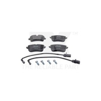 Bremsbelagsatz, Scheibenbremse NK 2247112 FüR Audi Porsche, Hinterachse