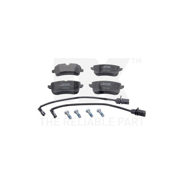 Bremsbelagsatz, Scheibenbremse NK 2247112 FüR Audi Porsche, Hinterachse-image