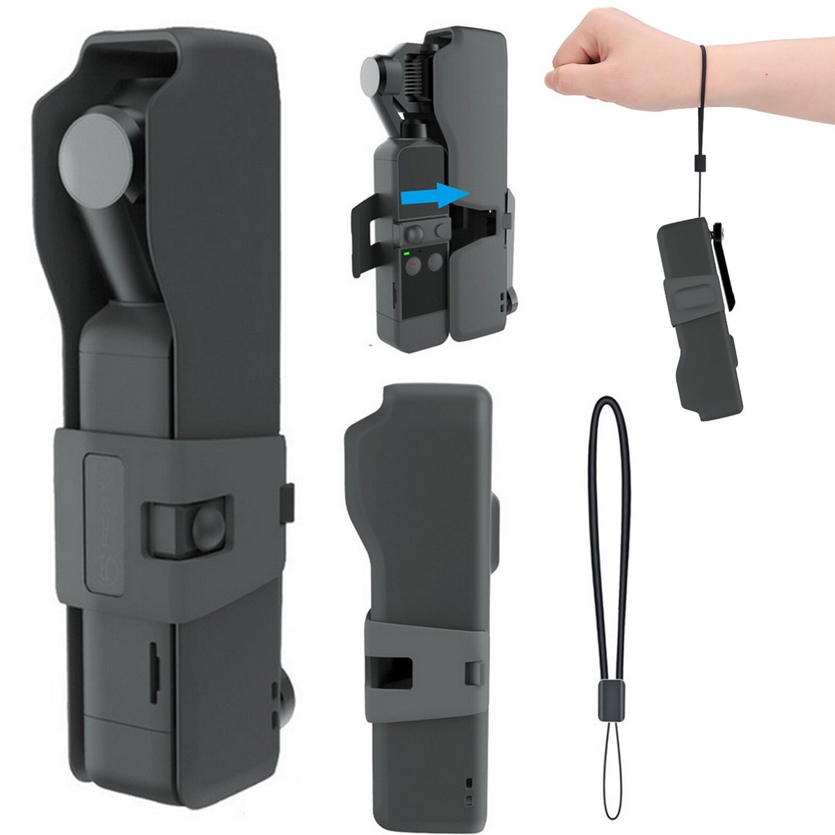 For DJI OSMO Pocket 2 Portable Carrying Case Protector Cover Shell