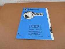 1994 Cobra Stern Drives 5.7 Litre Models OEM Parts Catalog 3850651