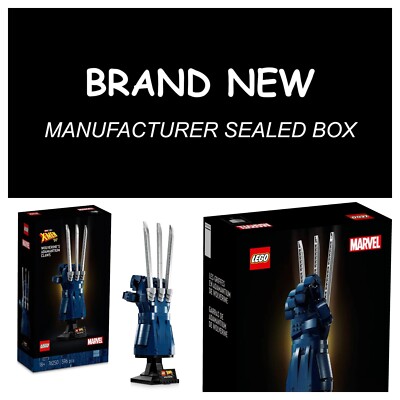 LEGO Marvel Wolverine Lot: Adamantium Claws (76250) & Wolverine