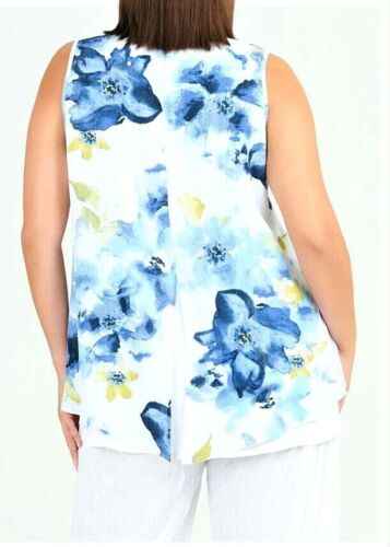 TS TAKING SHAPE plus sz XL / 24 Celine Viscose Top summer easywear NWT rrp$130! - Picture 3 of 3