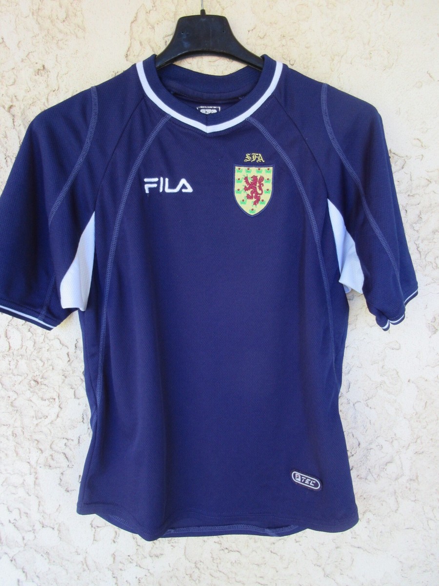 Maillot ECOSSE SCOTLAND SFA 2002 football vintage FILA shirt