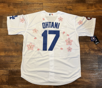 Shohei Ohtani #17 Dodgers White 2025 Tokyo Series Stitched Jersey