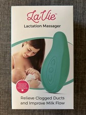 LaVie Lactation Massager-Teal- Breastfeeding Support for Clogged Ducts