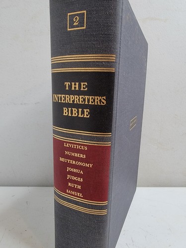 Interpreters Bible Volume 2 II Leviticus through Samuel Reference Hardcover - Picture 2 of 16