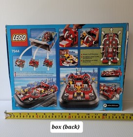 Lego 7944 CITY FIRE HOVERCRAFT Firefighter Boat