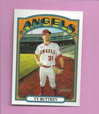 2021 Topps Heritage Ty Buttrey #4 Los Angeles Angels