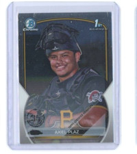 2023 Bowman Chrome 1st Axiel Plaz Error Card 1/1? BCP-208 Pirates Look  !!