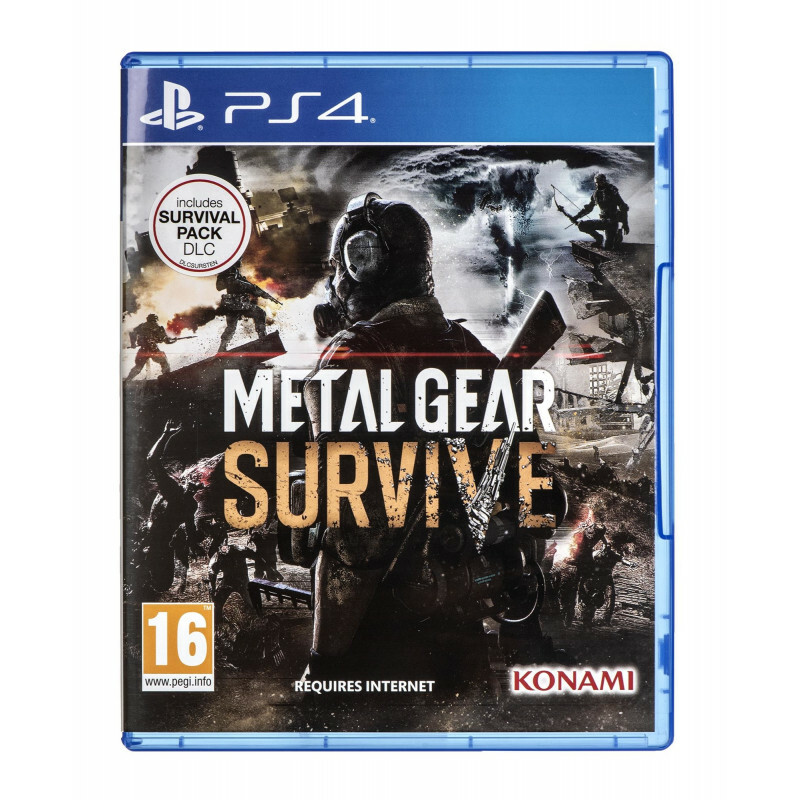 Jeu Metal Gear Survive + Pack Survie - Version PS4 - Neuf Sous Film (sans Blister) - Konami