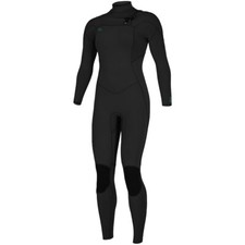 O'NEILL Women's 3/2mm NINJA CZ Wetsuit - BLK/BLK - HARD TO FIND Size 8 Tall NWT