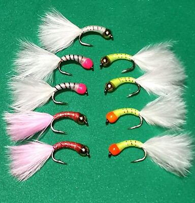 CAT BUG/Stalking Bug SMALL White sz 12 BARBLESS 