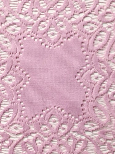 Lace Doilies Two 11" Round Pink Artistry Table Accents Livingroom Bedroom - Picture 2 of 2