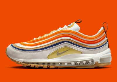 Nike Air Max 97 SE 'M. Frank Rudy' White Black Orange DV2619-100