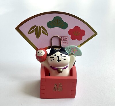 Japanischer Stil Harz wird besser & besser Glück Katze Ornament越來越好招福貓