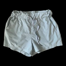 Kyodan Womens Shorts Blue Shorts Casual Lounge Pull On Drawstring Sz M