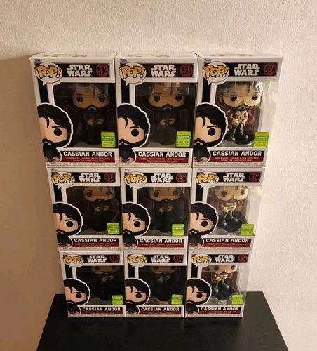Lot Of 9! Funko Pop! Star Wars Vinyl Figure #534 - Cassian Andor 