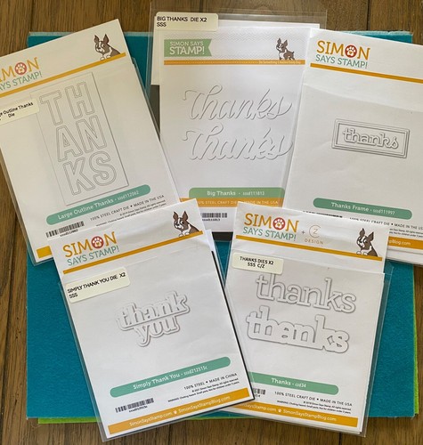 Simon Says Stamp Word Dies Most are BRAND NEW You Choose - Picture 20 of 22