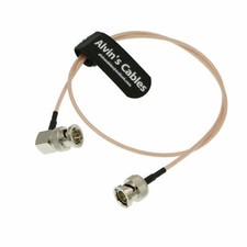 Blackmagic RG179 Coax BNC Right Angle Male to Male Cable for BMCC VIDEO Camera