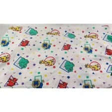 Vintage Dundee Circus Animals Standard Fitted Crib Sheet Unisex