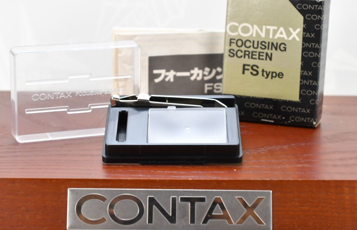 CONTAX Focusing Screen MFS type　コンタックス 🌸[MINT] Contax Focusing Screen FS-5 type for RTS II From