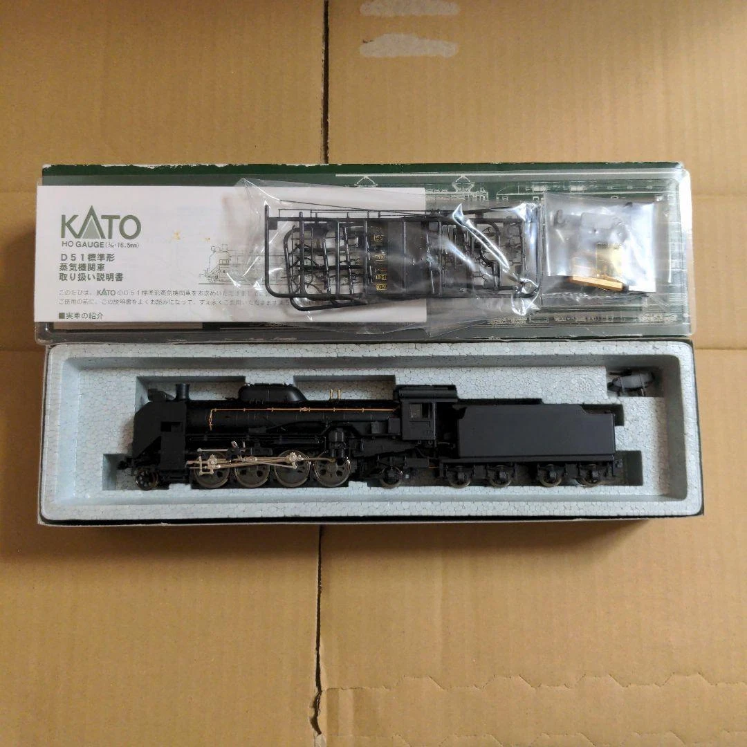KATO HO ゲージ 1-202 D51? ジャンク　㉖ Amazon | KATO HOゲージ D51 標準形 1-202 鉄道模型 蒸気機関車