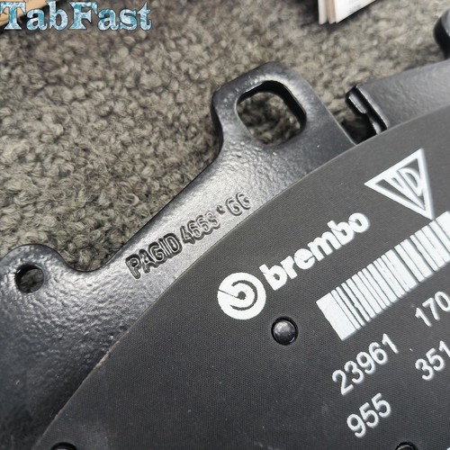 4S0698151M Genuine Lamborghini Huracan 5.2 Front Brake Pad Kit With Sensor 18-20 - Foto 9 di 10