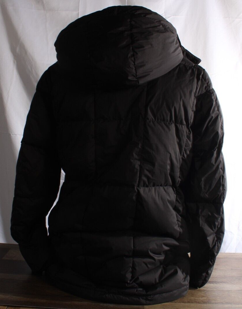 Mondetta Outdoor Project Woman's Jacket Mod Length Quilted Parka Black