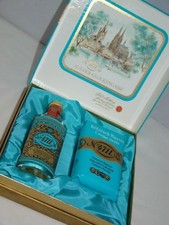 Vintage 4711 Eau de Cologne 50 ml Bar Soap 100 grams Unisex Gift Set NEW