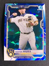KESTON HIURA #40  - 2021 BOWMAN CHROME SAPPHIRE