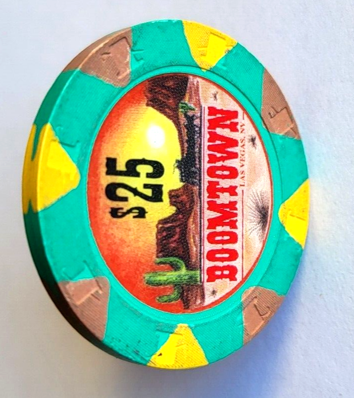 25 Boomtown LAS VEGAS Casino Chip eBay
