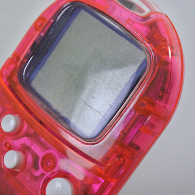 PS1 Pocket Station CLEAR PINK SCPH-4000 Official Playstation Sony