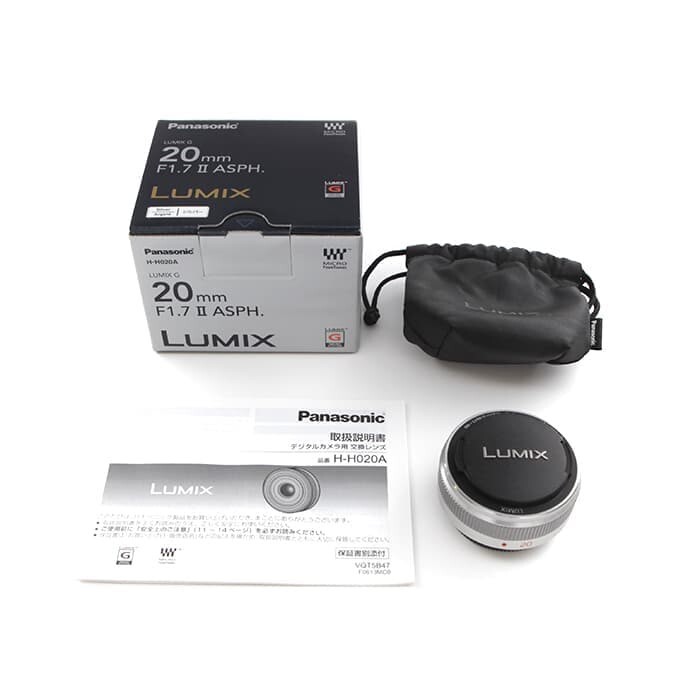 Panasonic LUMIX G 20mm F1.7 II ASPH. For Micro Four Thirds H-H020A  