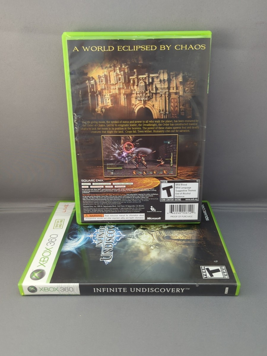 Infinite Undiscovery (Microsoft Xbox 360, 2008) Complete CIB