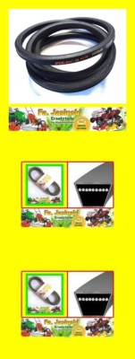 3 Keilriemen für Lux Tools RT 155-92 H 13AM77TE694 (2012)