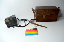 Polaroid Pronto Sonar One Step Camera W/ Manual and Case