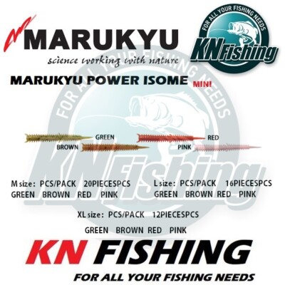 MARUKYU POWER ISOME MINI Künstlicher Sandwurm Amino Boosted Größe Medium 45mm...