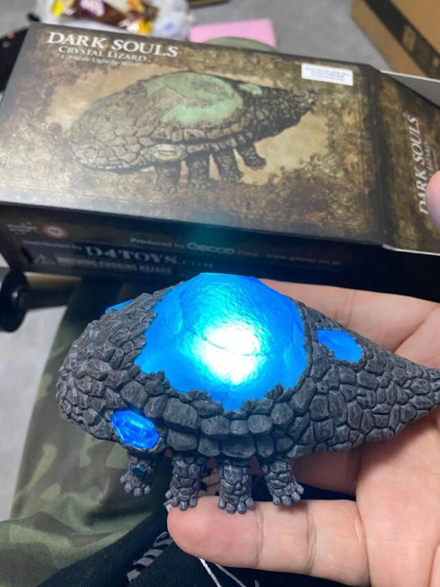 Gecco Dark Souls Crystal Lizard SHCC limmited model New | eBay