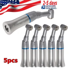 Dental Slow Low Speed Handpiece Contra Angle Push Button E-type Attach NSK STYLE