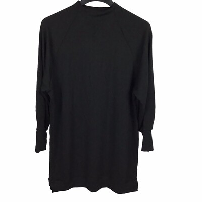 Socialite Textured Knit Shift Dress In Black Long Sleeve Women's Medium M | eBay Socialite Textured Knit Shift Dress In Black Long Sleeve Women's Medium M | eBay