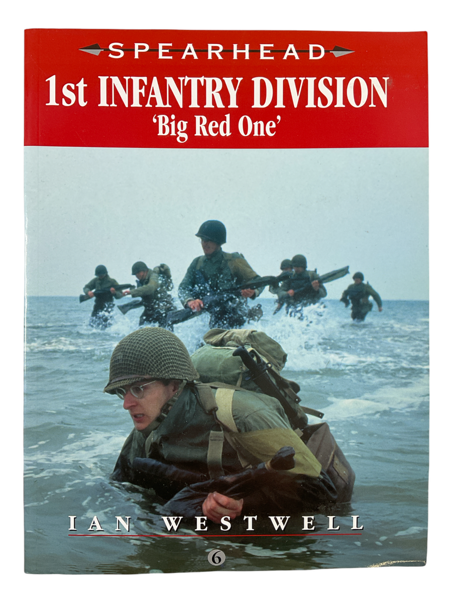 WW2 US 1st Infantry Division Big Red One Soft Cover Reference Book