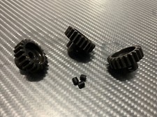 21T 23T 24T Steel Mod 1 RC Pinion Gear Set Fits Castle 2200KV 1/8 M1 Spur Gear