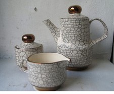 Kaffeekanne , Milchtopf , Zuckertopf, 60er Jahre