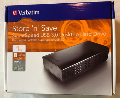 Verbatim Festplatte , 47670 , 1TB, USB 3.0, neu in versiegelter OVP